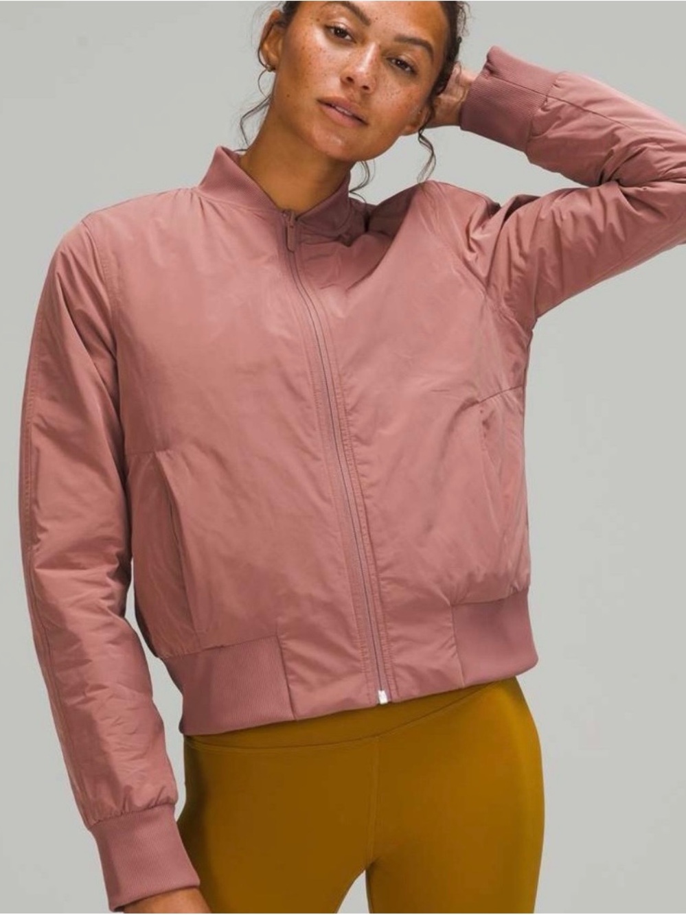 Lululemon - Women's Spiced Chai Bomber Jacket